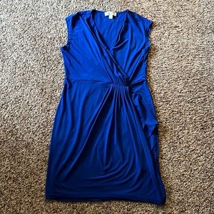 Royal Blue Michael Kors Sleeves Dress